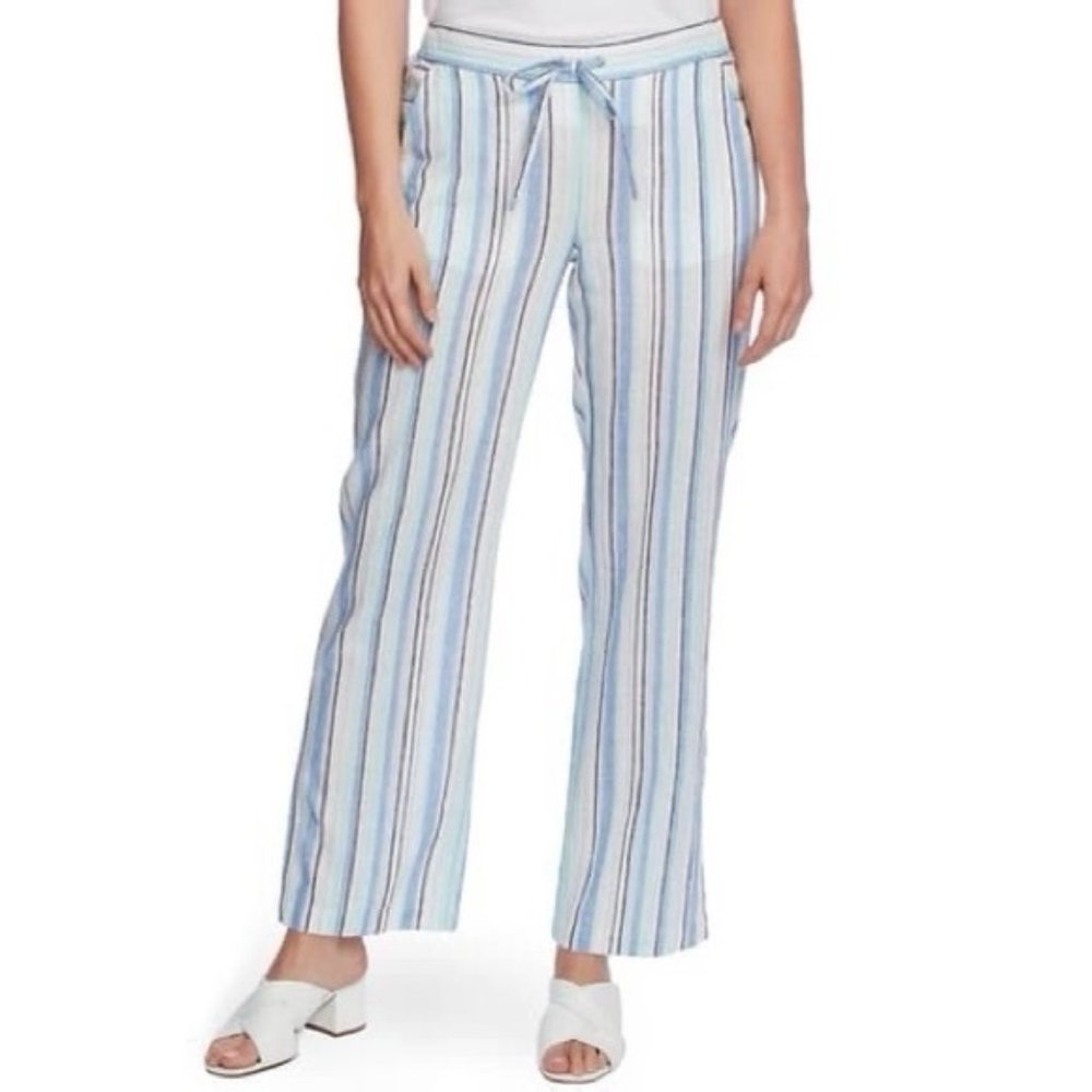 NWT Vince Camuto Straight Leg Linen Pants XL